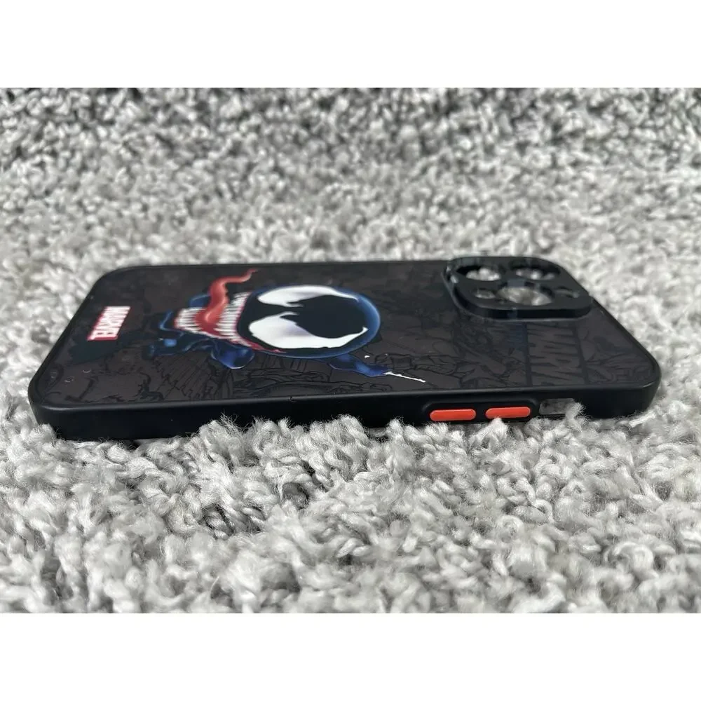 Cartoon Marvel Venom Spiderman Design Case Cover For iPhone 14 Pro Max